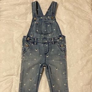 Baby GAP 2T Minnie Mouse Overall